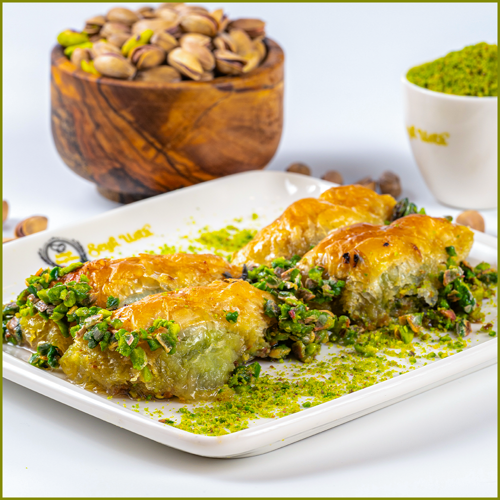 Fıstıklı Kaymaklı Şöbiyet Baklava